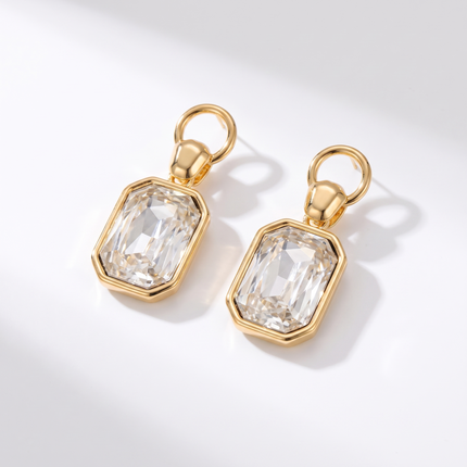 Amélie Crystal Drop Earrings