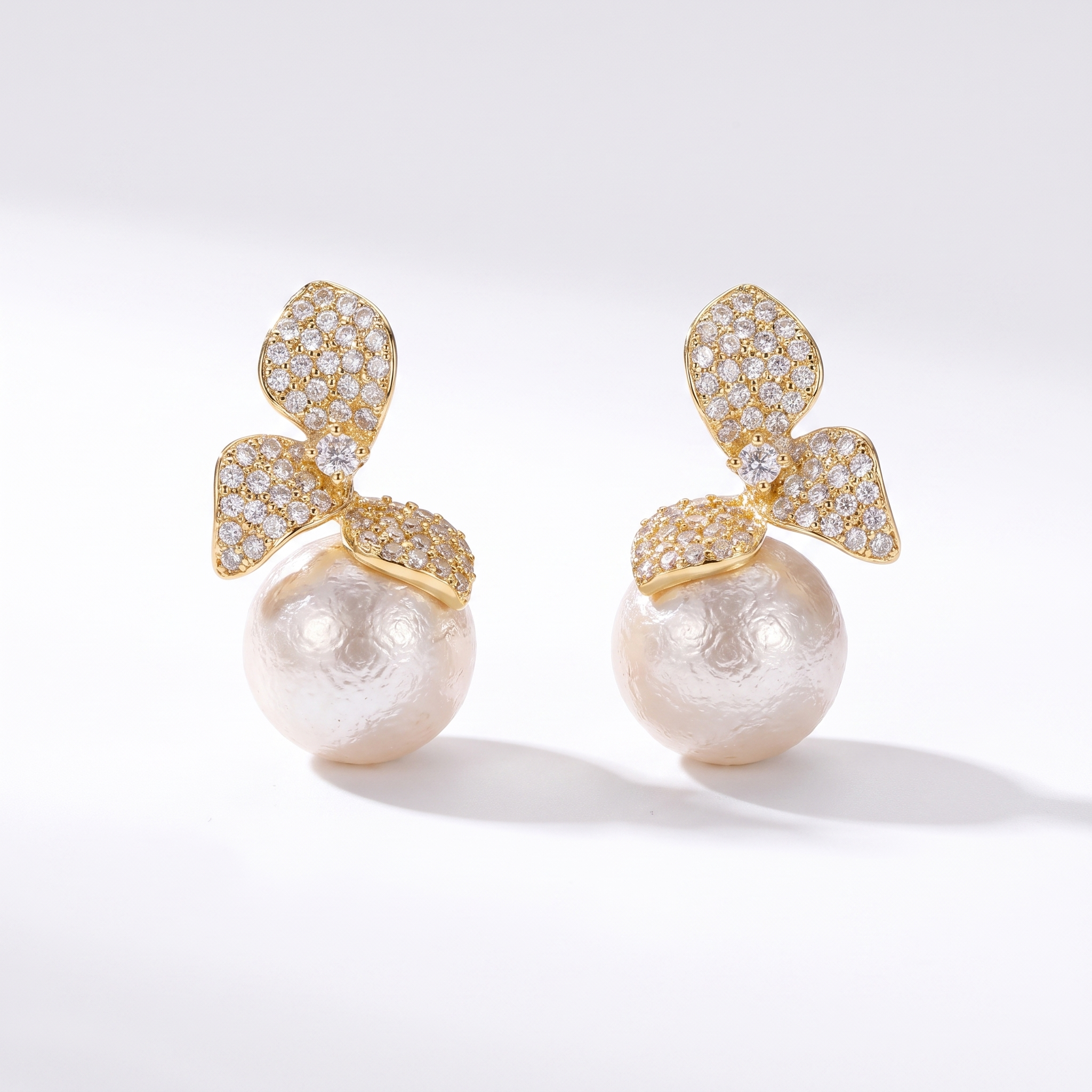 Camille Pearl Drop Earrings