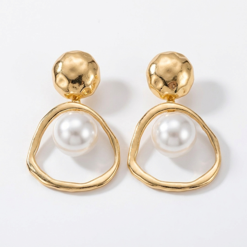 Elia Pearl Drop Earrings