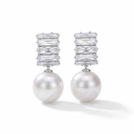 Emilia Pearl Drop Earrings