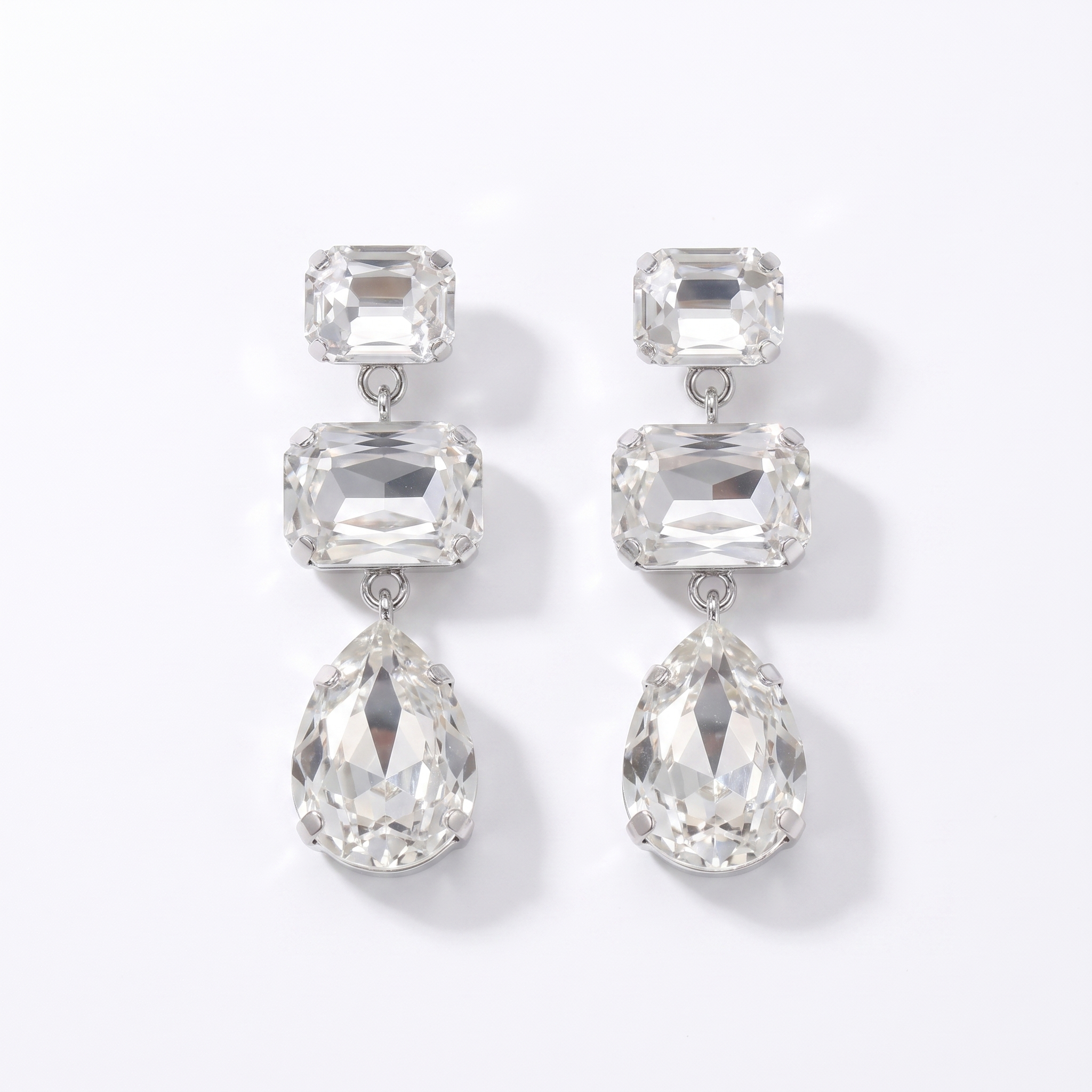 Lily Crystal Drop Earrings