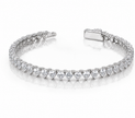 Heart Tennis Bracelet