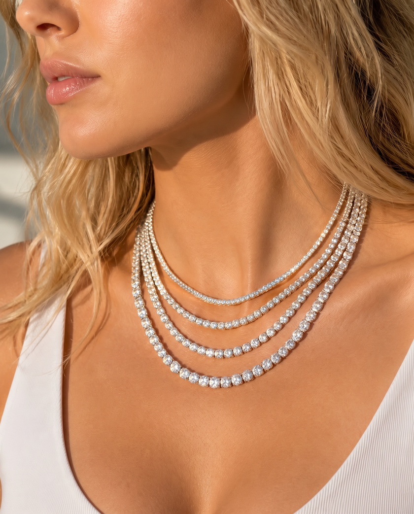 Classic Tennis Necklace