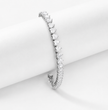 Heart Tennis Bracelet