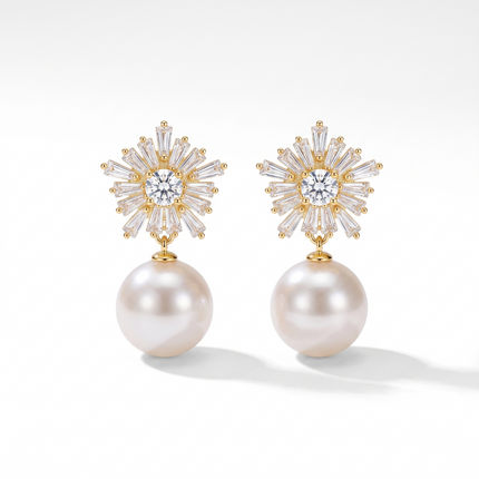 Sofia Pearl Drop Earrings