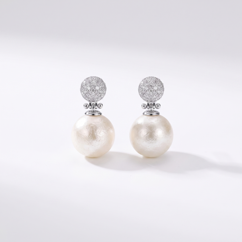 Sylvie Pearl Earrings