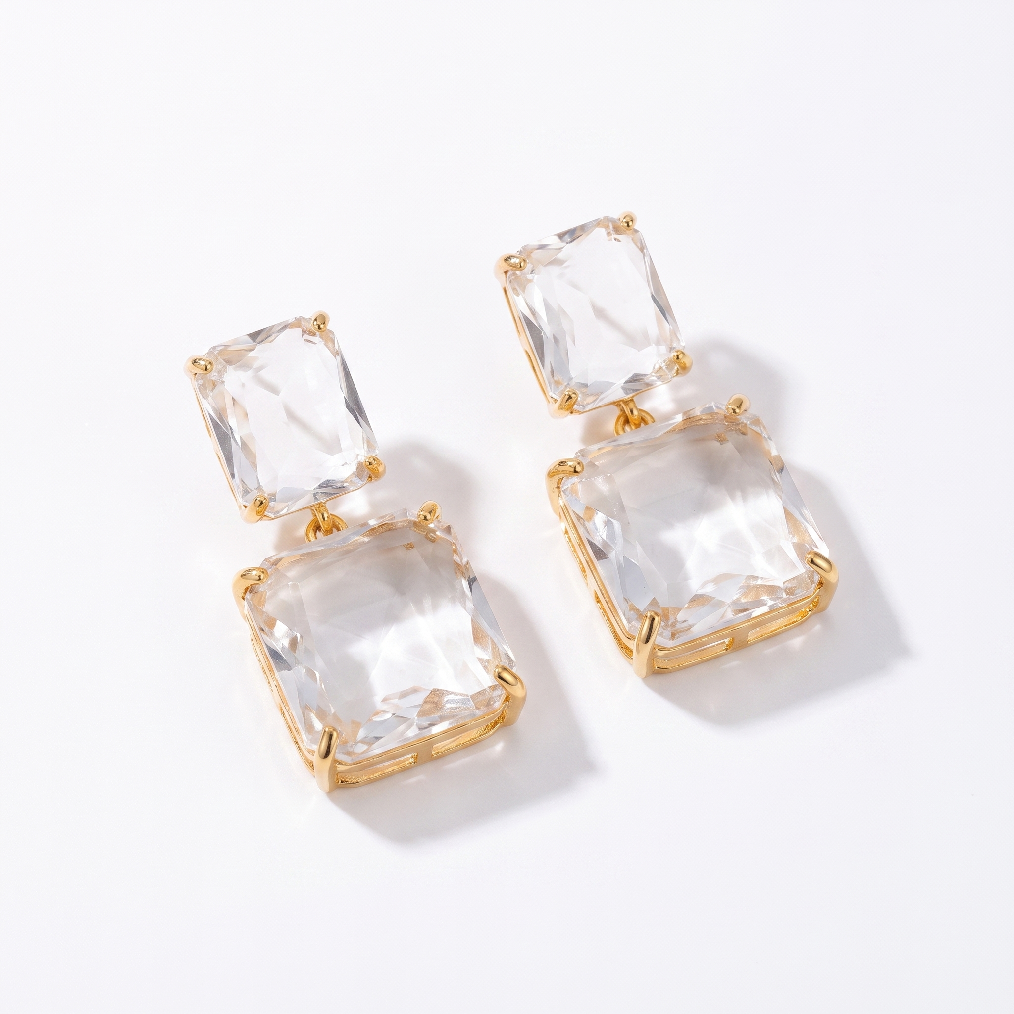 Victoria Crystal Drop Earrings
